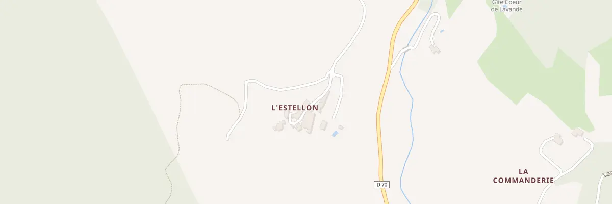 Plan du 5038 Hameau de l’Estellon à Chaudebonne