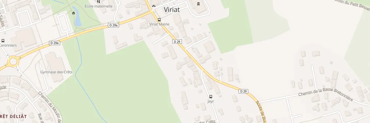 Plan du 51 Rue Prosper Convert à Viriat