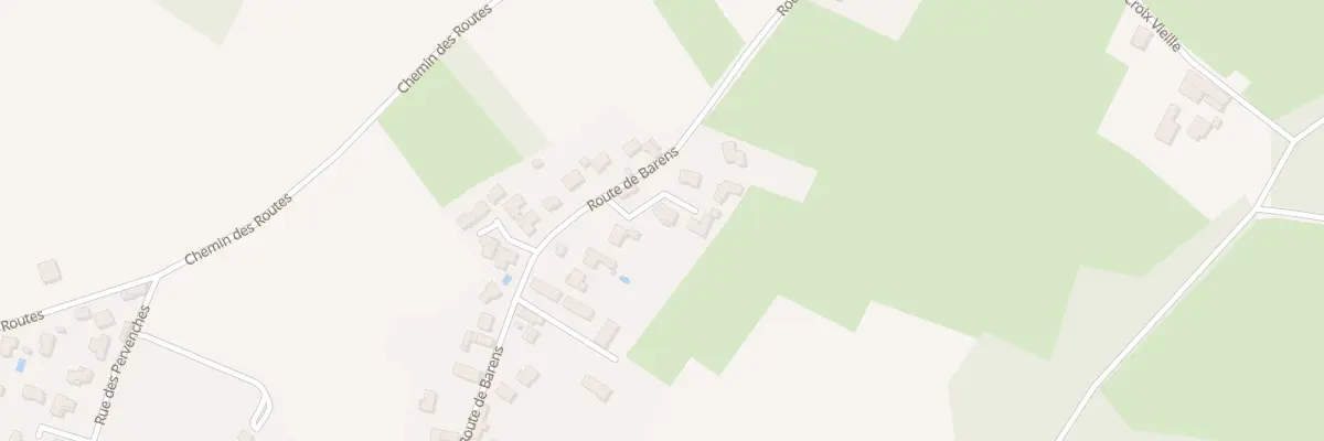 Plan du 893 Rte de Barens à Saint-Romain-de-Jalionas