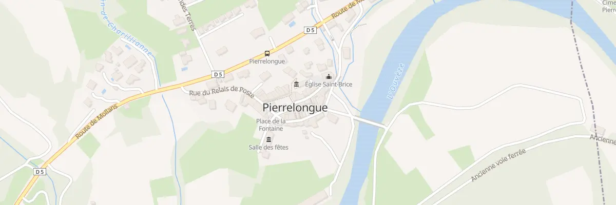 Plan du 5062 Le Village à Pierrelongue