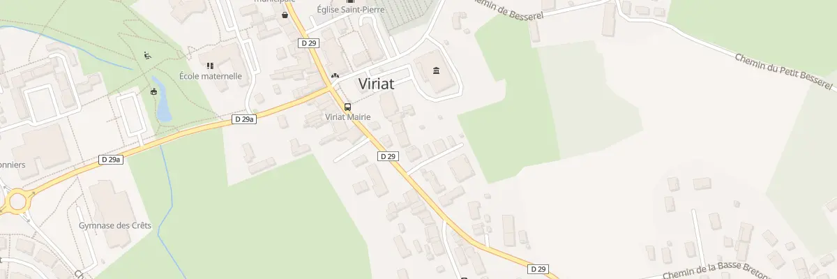 Plan du 112 Rue Prosper Convert à Viriat