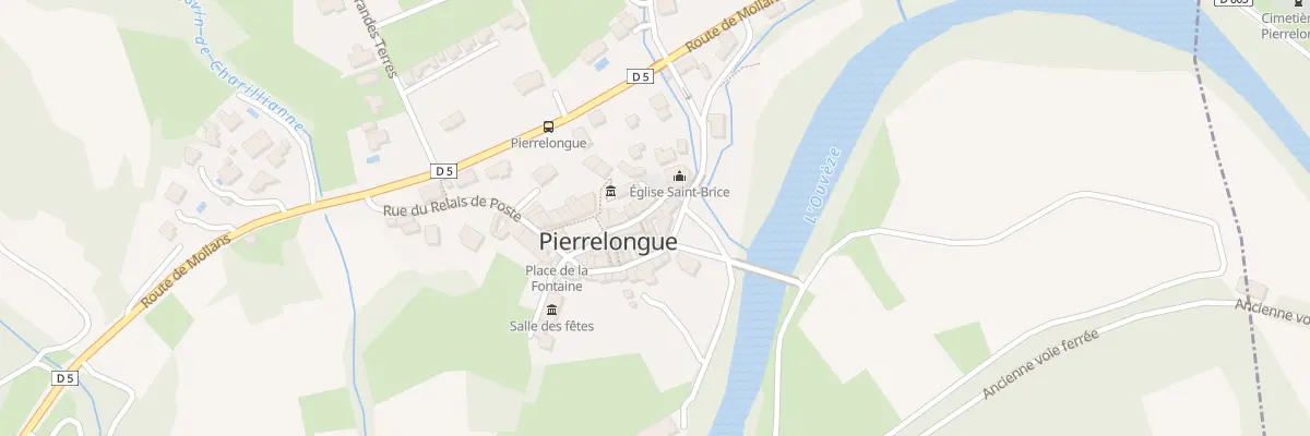 Plan du 5031 Le Village à Pierrelongue