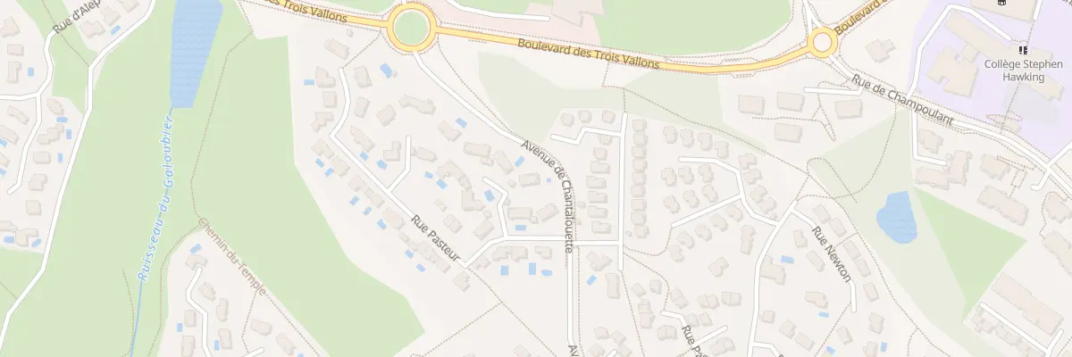 Plan du 37 Rue Pasteur à L’Isle-d’Abeau