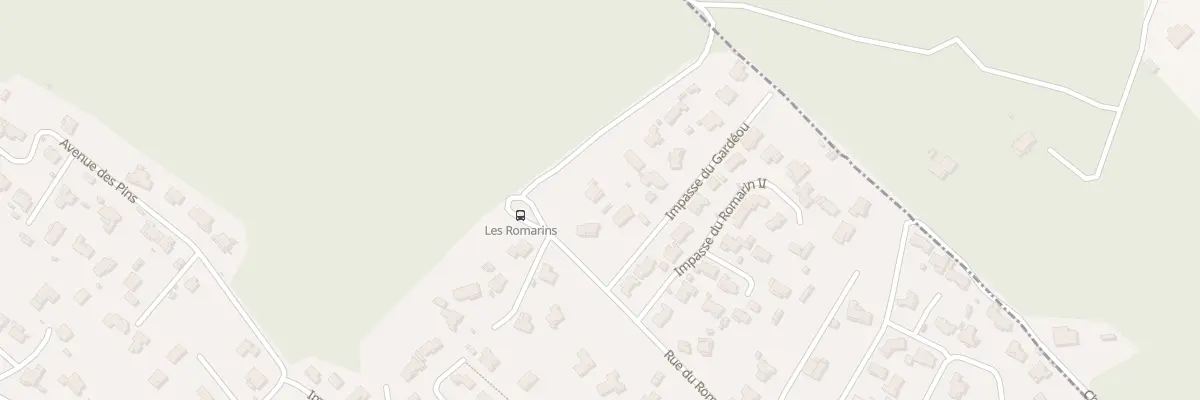 Plan du 2 Imp du Gardeou à Rognac
