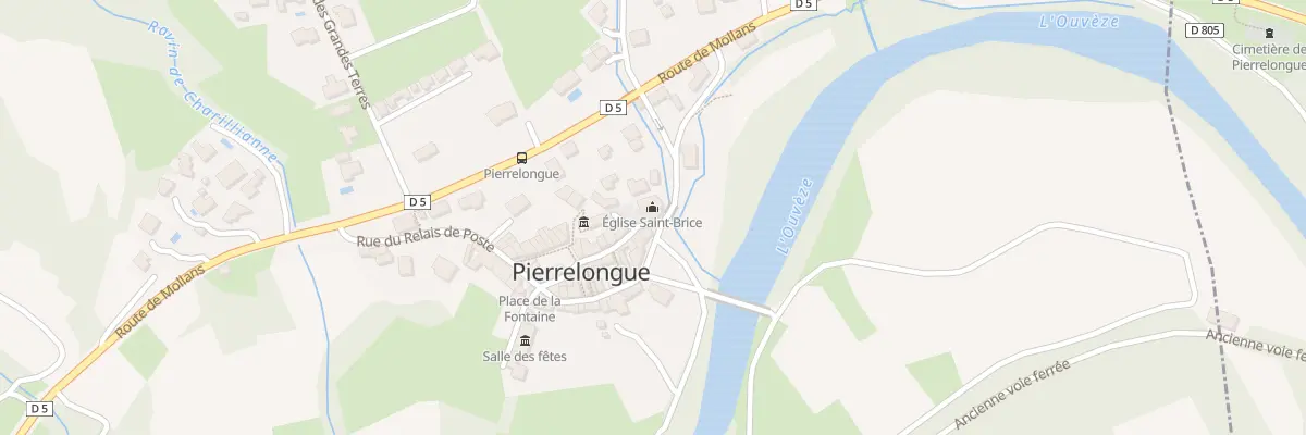 Plan du 5012 Le Village à Pierrelongue