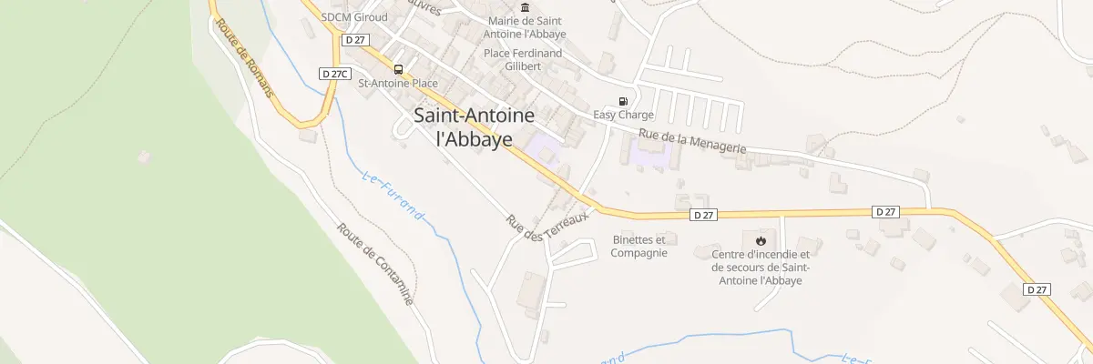 Plan du 5123 Rue Cdt Hector Garaud à Saint Antoine l’Abbaye