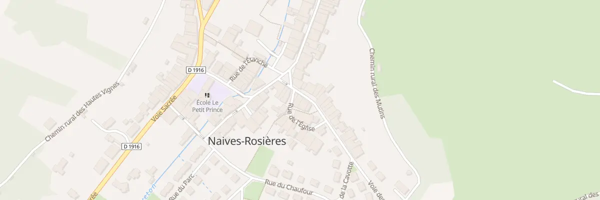 Plan du 2 Voie des Fusilles à Naives-Rosières
