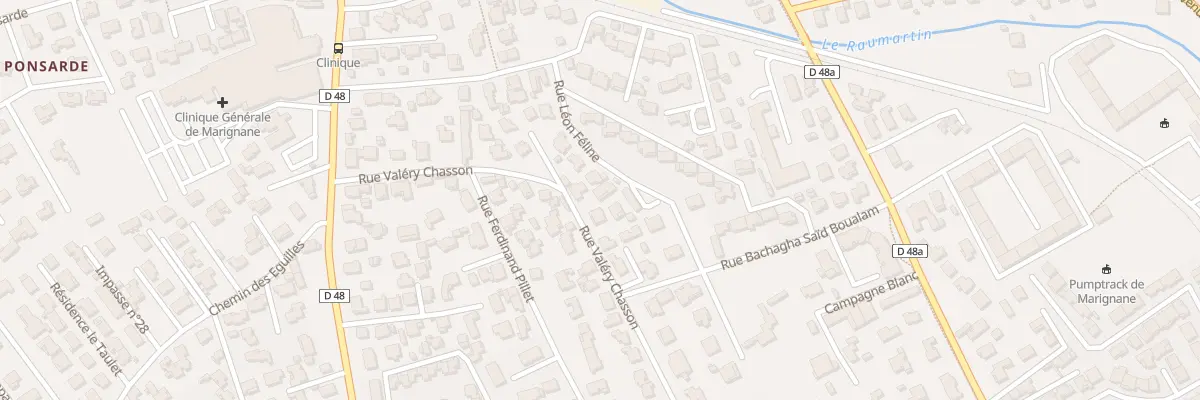Plan du 19 Rue Valery Chasson à Marignane