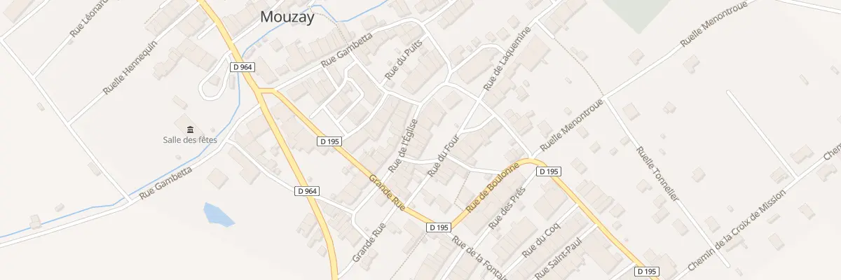 Plan du 16 Rue de l’Eglise à Mouzay