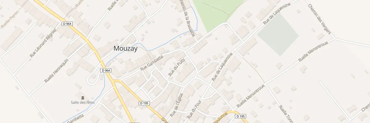 Plan du 1 Imp du Parvis à Mouzay