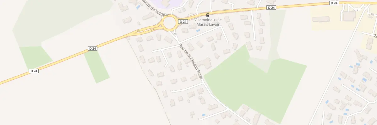 Plan du 2 Rue de la Maison Forte à Villemoirieu