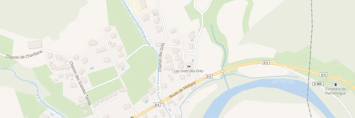 Plan du 82 Les Gres à Pierrelongue