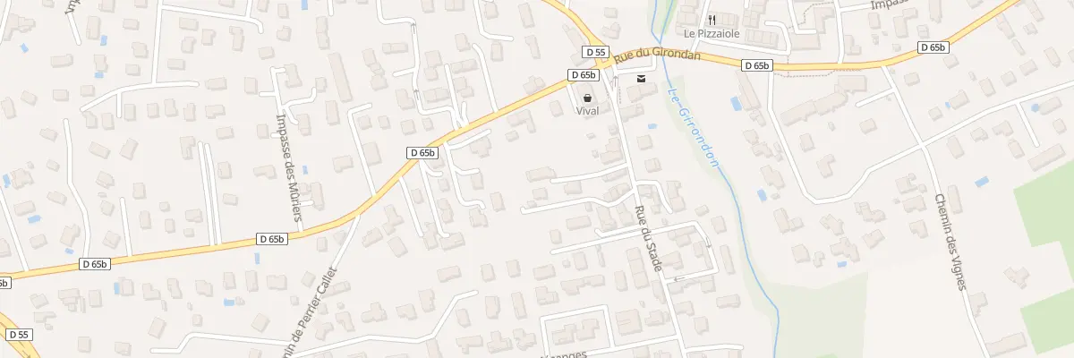 Plan du 6B Rue du Stade à Saint-Romain-de-Jalionas