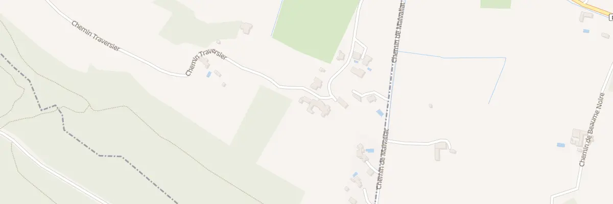 Plan du 678A Che Traversier à Saint-Pantaléon