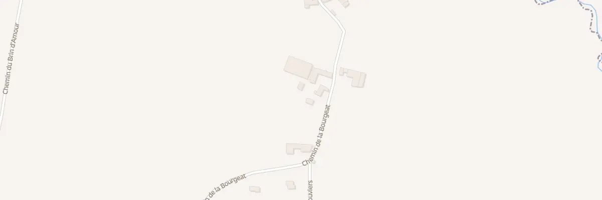 Plan du 781 Chem de la Bourgeat à Viriville