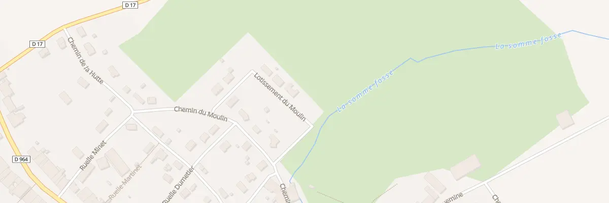 Plan du 2 Rue de la Baraque A Poules à Mouzay