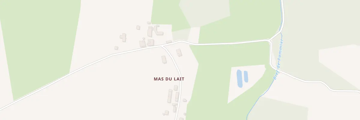 Plan du 1048 Mas du Lait à Dompierre-sur-Veyle