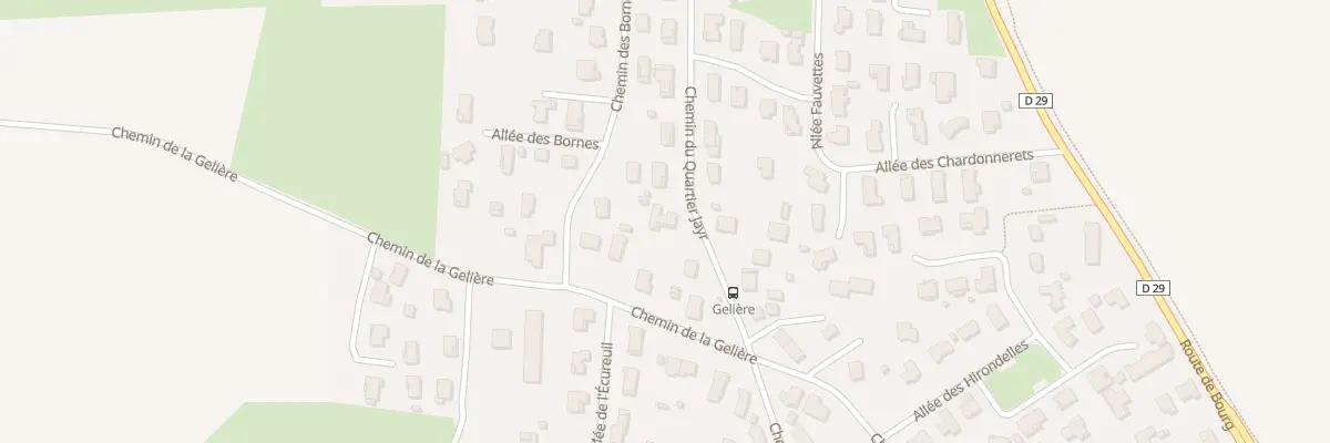 Plan du 764 Che du Quartier Jayr à Viriat