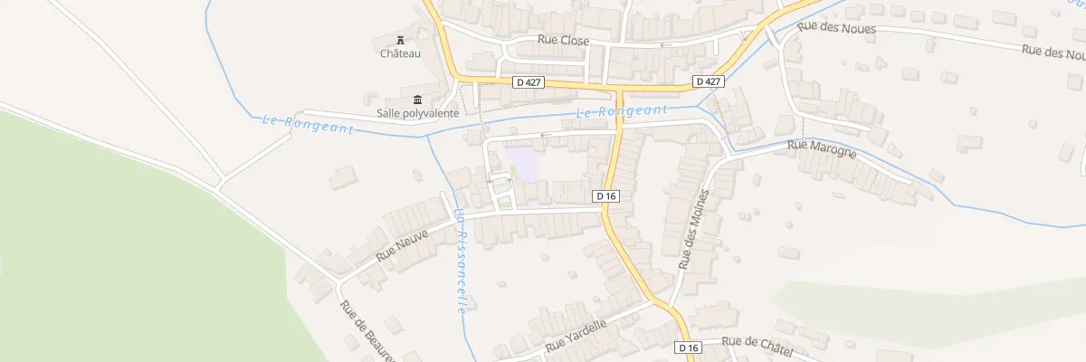 Plan du 8 Rue Neuve à Poissons