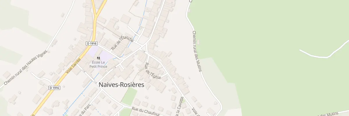 Plan du 9 Voie des Fusilles à Naives-Rosières