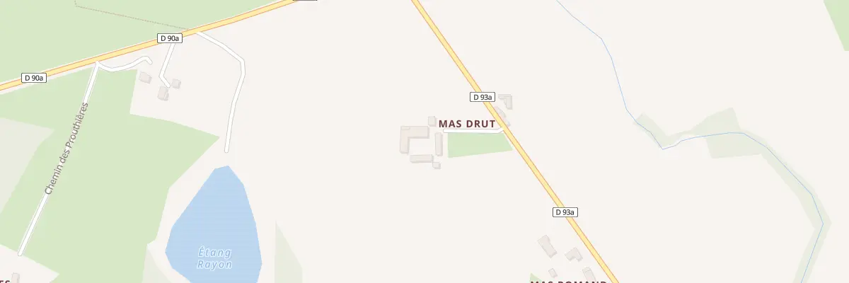 Plan du 5041 Mas Drut à Châtenay