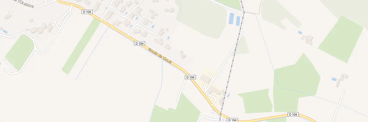 Plan du 381 Rte de Goult à Saint-Pantaléon