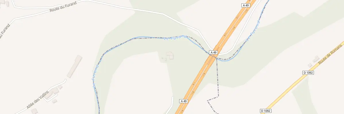 Plan du 640 Che des Econdues à Saint-Lattier