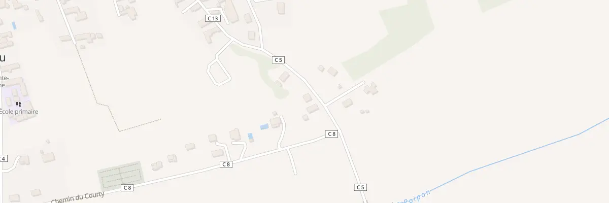 Plan du 344 Che de la Combe à Sardieu