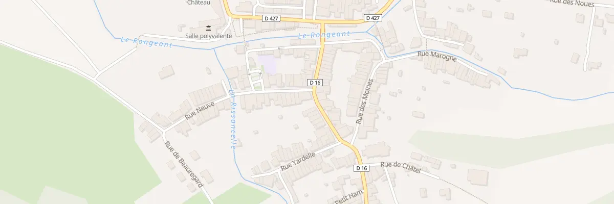 Plan du 1 Rue Neuve à Poissons