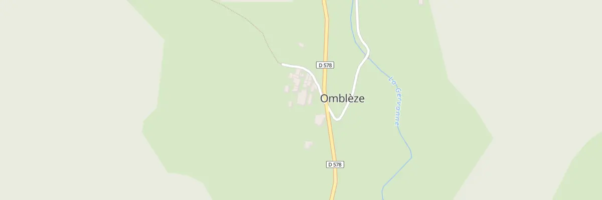 Plan du 5002 Les Bouaches à Omblèze