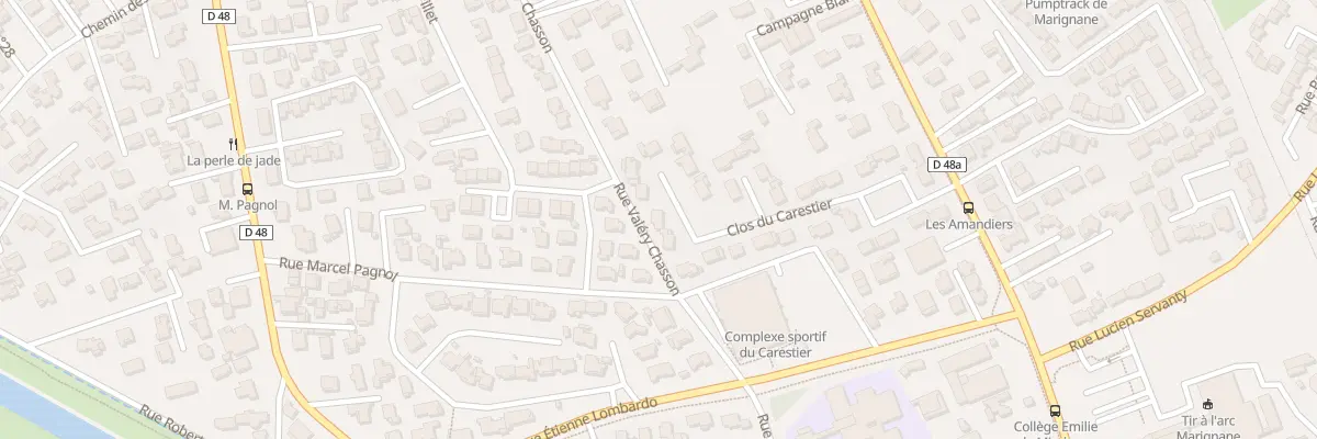 Plan du 48 Av des Combattants Afn 52 62 à Marignane