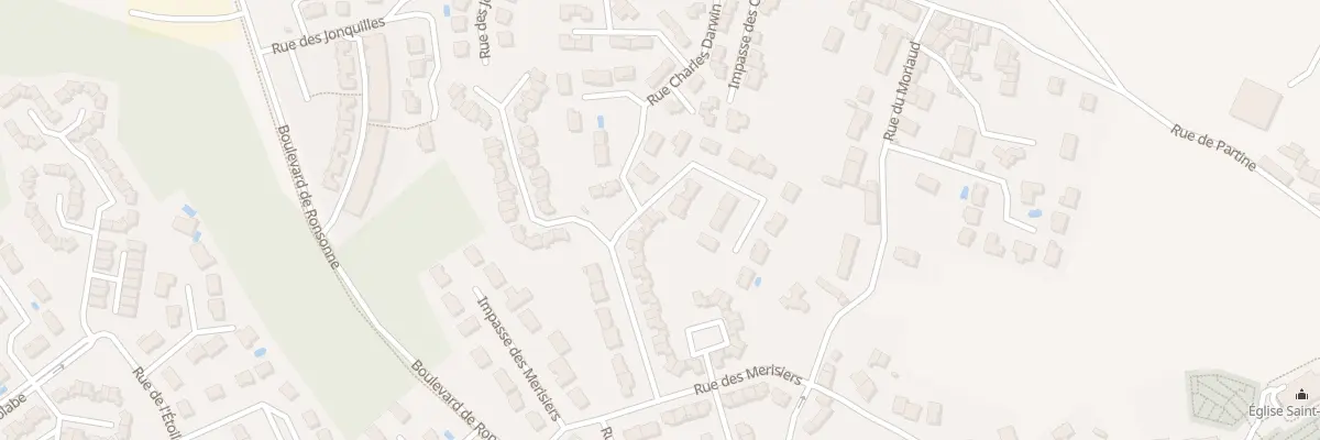Plan du 25 Rue des Anglanciers à L’Isle-d’Abeau