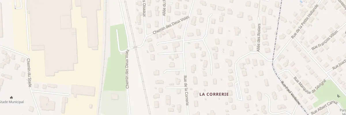 Plan du 364 Rue de la Correrie à Péronnas