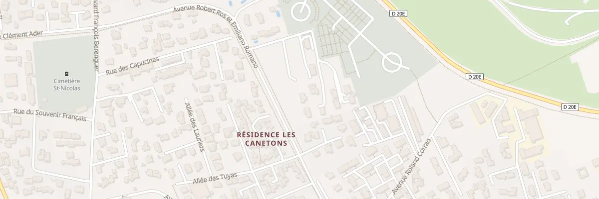 Plan du 4 Av Ros Robert-romano Emilio à Marignane