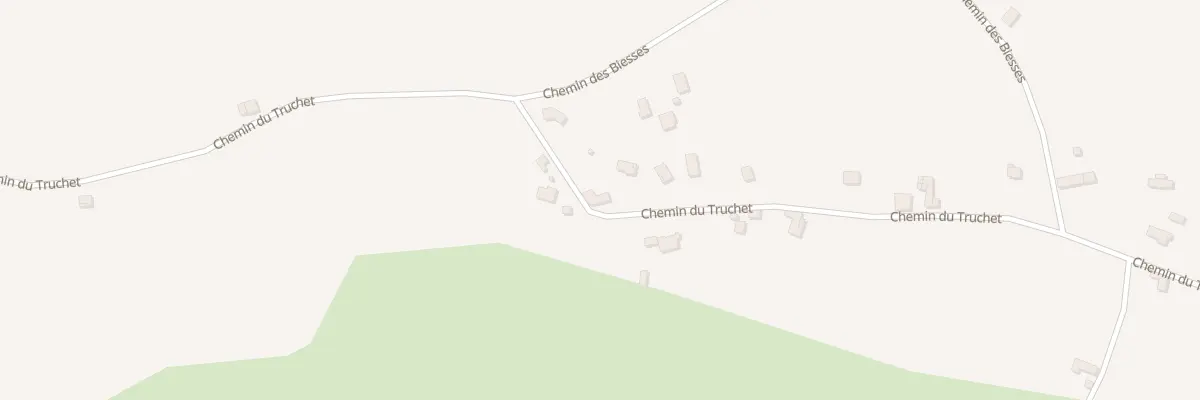 Plan du 931 Che du Truchet à Viriville