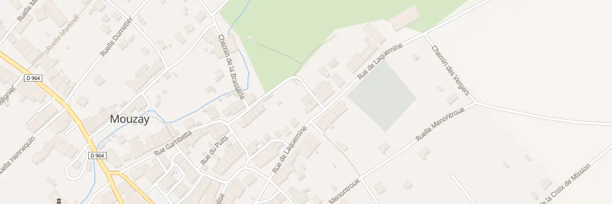 Plan du 7 Rue de Laquemine à Mouzay