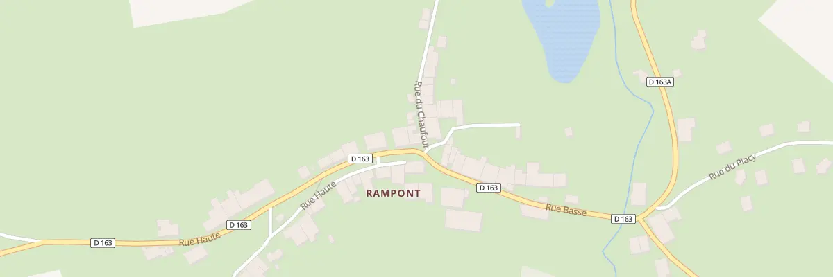 Plan du 4 Rue Haute aux Souhesmes-Rampont