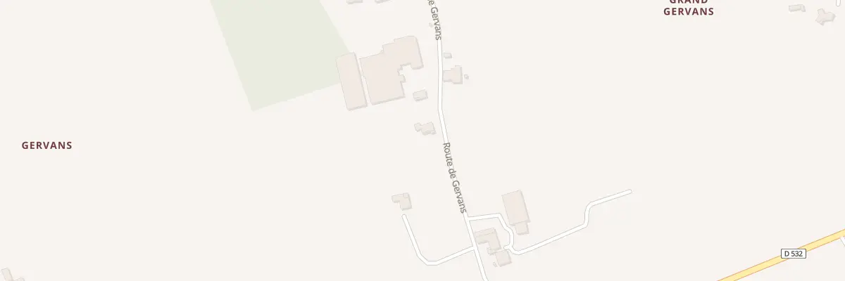 Plan du 293 Rte de Gervans à La Baume-d’Hostun