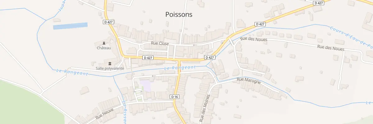 Plan du 24 Rue de St Amand à Poissons