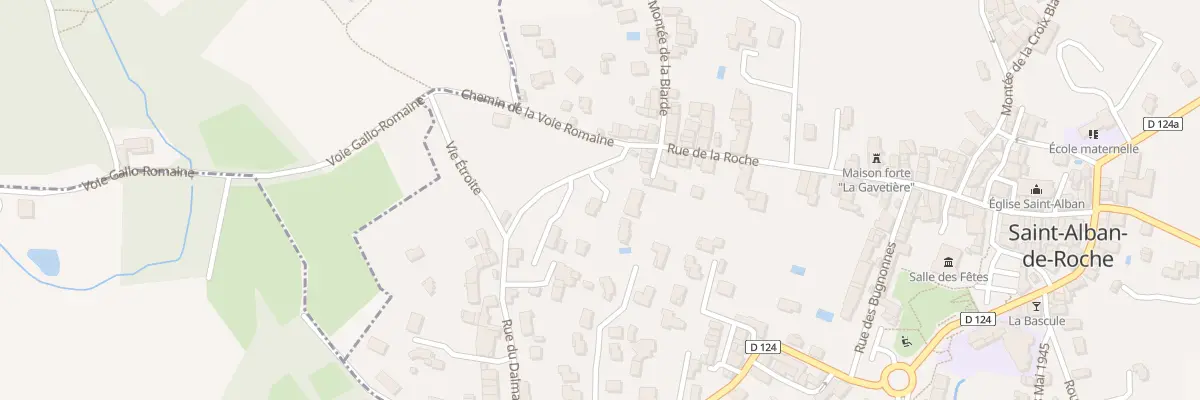 Plan du 3 Rue du Dalmais à Saint-Alban-de-Roche