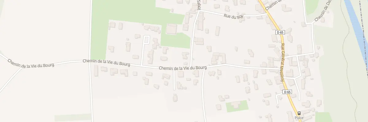 Plan du 33 Rue Sabot à Charnoz-sur-Ain