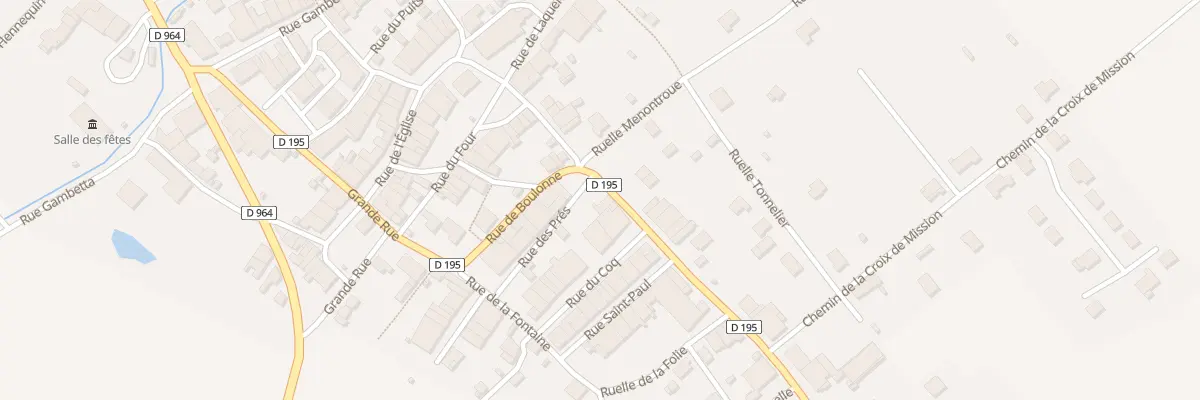 Plan du 6 Rue de Charmois à Mouzay