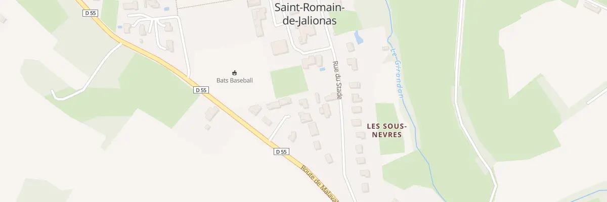 Plan du 3 Imp des Jardins du Village à Saint-Romain-de-Jalionas