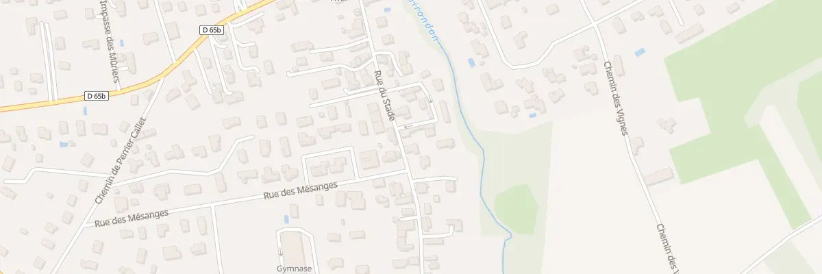 Plan du 231 Rue du Stade à Saint-Romain-de-Jalionas