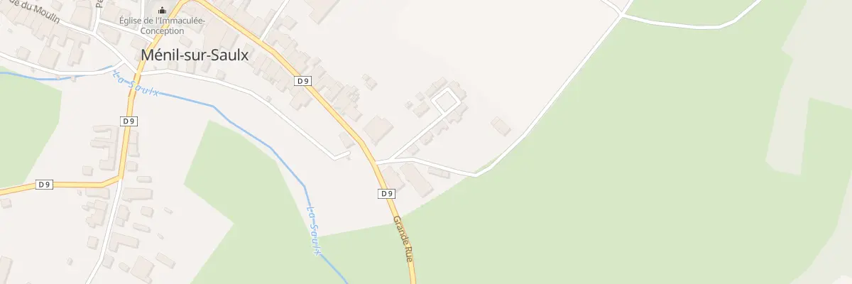 Plan du 2 Rue des Fleurs à Ménil-sur-Saulx