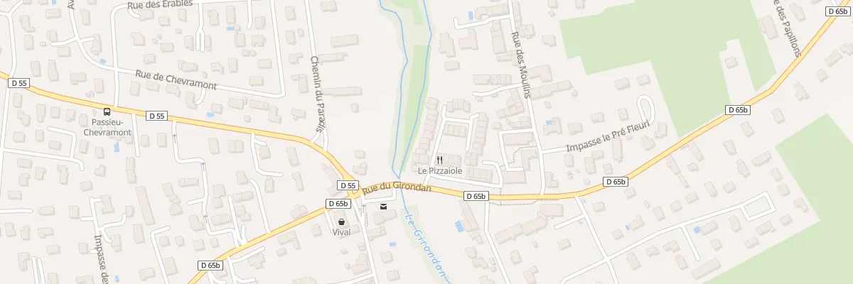 Plan du 141 Pl du Commerce à Saint-Romain-de-Jalionas