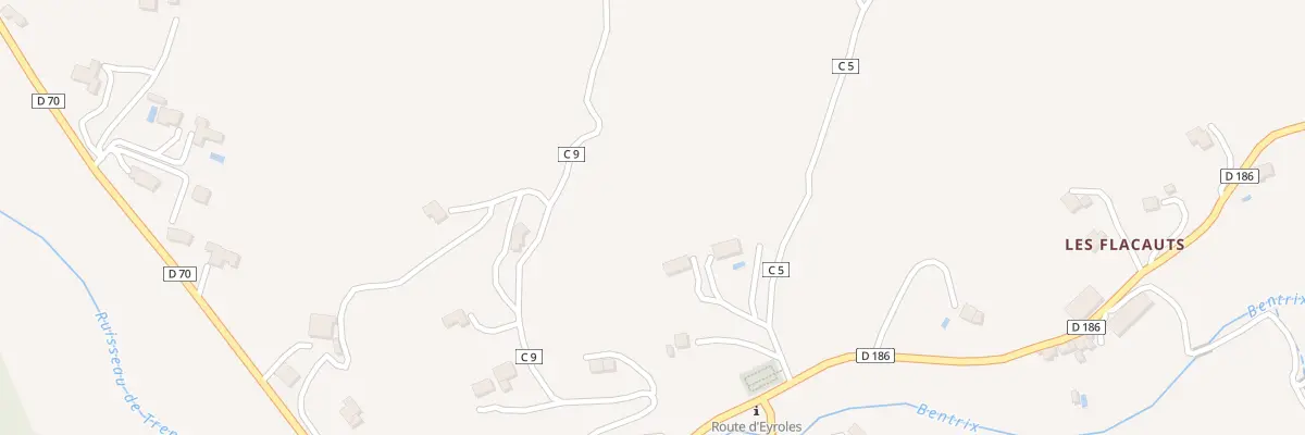 Plan du 5129 Champignol à Saint-Ferréol-Trente-Pas
