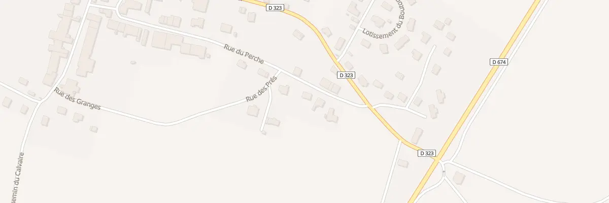 Plan du 24 Rue du Perche à Darmannes