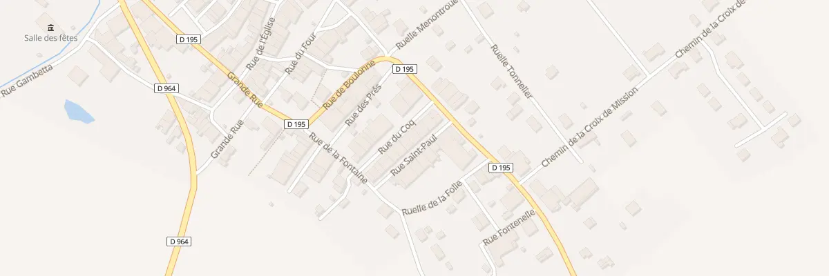 Plan du 6 Rue Saint-paul à Mouzay