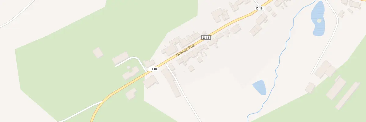 Plan du 37 Gr Grande Rue à Montzéville